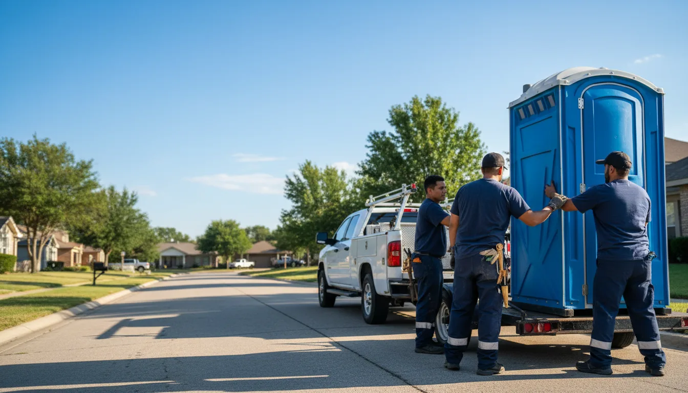 Portable Toilet Rental in Blanco, OK near me